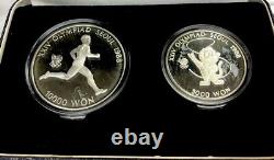 1988 Rare Complete Set Of Seoul Olympic Coins