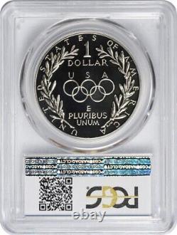 1988-S Olympic Commemorative Dollar PR70DCAM PCGS Proof 70