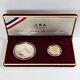1988-s Us Olympic Commemorative Silver Dollar & Gold $5 Proof Coins 192167b