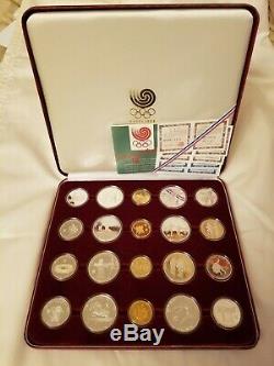 1988 Seoul Olympic Gold and Silver 20-Coins Proof Set Series Two