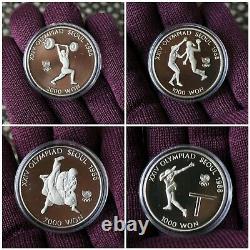 1988 Seoul Olympics Coin Set, Commemorative Coins