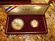 1988 Two Coin Us Olympic Games Gold And Silver Us Coins