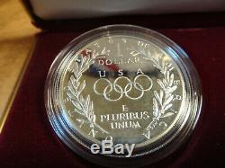 1988 US Commemorative Olympic 2-Coin Proof Set Gold $5 & Silver $1
