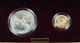1988 Us Mint Olympic Commemorative 2 Coin Silver & Gold Unc Set As Issued Dgh
