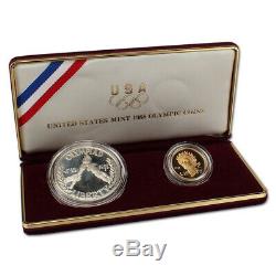 1988 US Olympic 2-Coin Commemorative Set