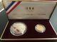 1988 Us Olympic Silver Dollar And Gold Five Dollar Coins