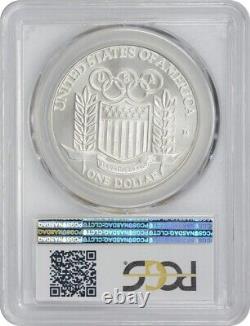 1992-D Olympic Silver Commemorative Dollar MS70 PCGS Mint State 70