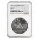 1992 D Olympics $1 Silver Dollar Commemorative Ngc Ms 70