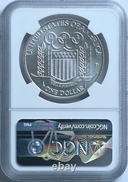 1992 D Olympics (Baseball) NGC MS 70 Silver Dollar Commemorative $1 Coin MS70