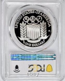 1992 OLYMPIC BASEBALL Silver Dollar PCGS PR70? FLAWLESS QUALITY