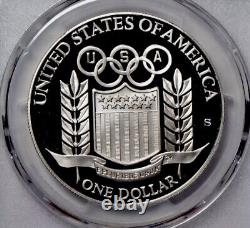 1992 OLYMPIC BASEBALL Silver Dollar PCGS PR70? FLAWLESS QUALITY