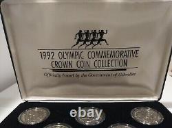 1992 Olympic Commemorative Crown 8 Coins Collection Super Rare