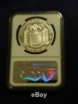 1992 S Olympics Baseball $1 Silver Coin NGC PF 70 UCAM low pop 39