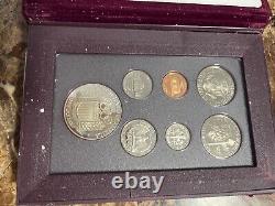 1992 UNITED STATES USA XXV Olympics Baseball OLD Proof Silver Dollar Coin i94807