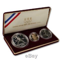 1992 US Olympic 3-Coin Commemorative Proof Set