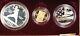 1992-w & S Gold $5 Silver $1 50 Cents Olympic Commem 3 Coin Proof Set In Ogp