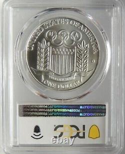 1992-d $1 Olympic Baseball Commemorative Silver Dollar Pcgs Ms70 #43080890