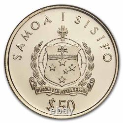 1993 Samoa Gold 50 Tala Olympics PF-69 NGC SKU#274164