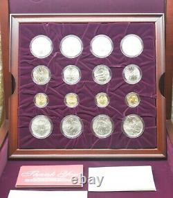 1995-1996 Atlanta Olympic Games Gold Silver Clad Proof 32 Coin Commemorative Set