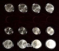 1995 & 1996 Olympic Commemorative Half Dollars & Silver Dollars 24 Coins