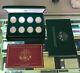 1995-1996 Proof Atlanta Olympic 8 Coin Silver Dollar Set With Us Mint Box M2