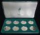 1995-96 Atlanta Olympics 8-coin Commemorative Proof Silver Dollar Set Ogp #jl104