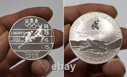 1995 Atlanta Olympic Games / US COMMEMORATIVE SILVER DOLLAR 8 Coins