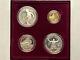 1995 Centennial Olympic Games 4-coin Proof Set #3 In Ogp Witho Coa