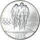 1995 D Atlanta Olympics Cycling Bu 90% Silver Dollar Coin See Pics Z448