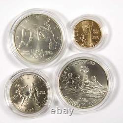 1996 Atlanta Olympic Games 4 Coin Commemorative Set SKUCPC2955