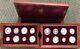 1996 Atlanta Us Olympics 16 Proof Gold & Silver Coin Set In Original Wood Box