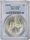 1996-d High Jump Olympic Silver Commemorative Dollar Ms69 Pcgs Mint State 69