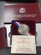 1996-d Olympic Tennis Ms Dollar Silver Coin