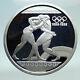 1996 Greece 100 Yrs Olympic Games Proof Silver 1000 Drachmai Greek Coin I80848