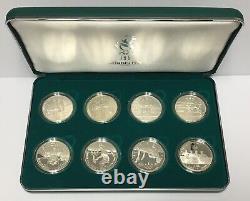1996 US Olympic Coins of Atlanta Centennial Olympic Games 8pc Proof Set with Box