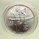 1996 Usa United States Summer Atlanta Olympics Gymnastics Silver $1 Coin I95086