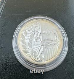 1996 Ukraine 100 Years of the Modern Olympic Games Silver 2MLN Karbovants Coin