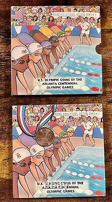 1996 United States Olympic Coins Atlanta Centennial Games Young Collectors Set