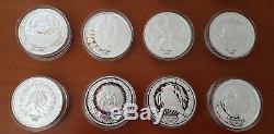 2000 16 x 1oz Sydney Olympic Silver Coin Set The Perth Mint & Royal Aust Mint