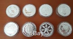 2000 16 x 1oz Sydney Olympic Silver Coin Set The Perth Mint & Royal Aust Mint
