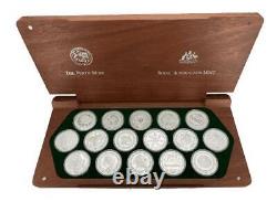 2000 $5 Sydney Olympic 1oz Silver Proof 16 Coin Set