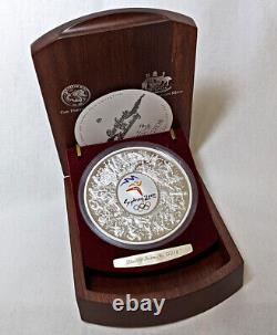 2000 Australia $30 Sydney Olympic Silver Kilo Masterpiece 1000gr. 999 Fine OGP