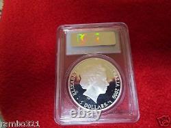 2000 Australia Port of LifeSydney Olympics Birds. 999 Silver Coin PCGS PR PF 67