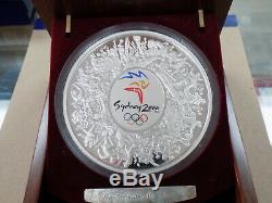 2000 Australia Sydney Olympic Games $30 Dollar Silver Proof Kilo Coin