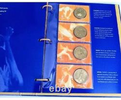 2000 SYDNEY OLYMPIC $5 COIN COLLECTION. Set Of 28 Coins With Folder