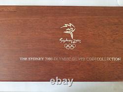 2000 Sydney Olympic Games 16 Silver Proof Coin Set