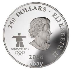 2008 $250 Vancouver 2010 Olympic Towards Confederation Ngc 999 Silver Kilo Coin