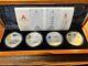 2008 Beijing Olympic 4x1oz 10 Yuan 999 Silver Coins Set (2th Issue)