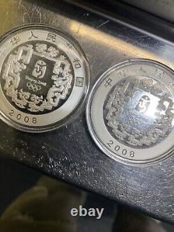 2008 Beijing Olympic Silver Coins