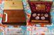 2008 Beijing Olympics 6 Coin Set. 66 Oz. 999 Gold And 4 Oz. 999 Silver Case